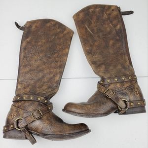 ARIAT Manhatten Brown Leather Western Riding Boots Style 10018631 Women Size 6.5